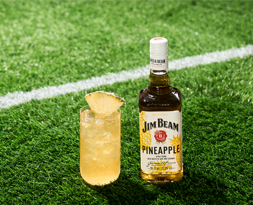 Pineapple Whiskey Highball | Jim Beam Pineapple & Ginger Beer